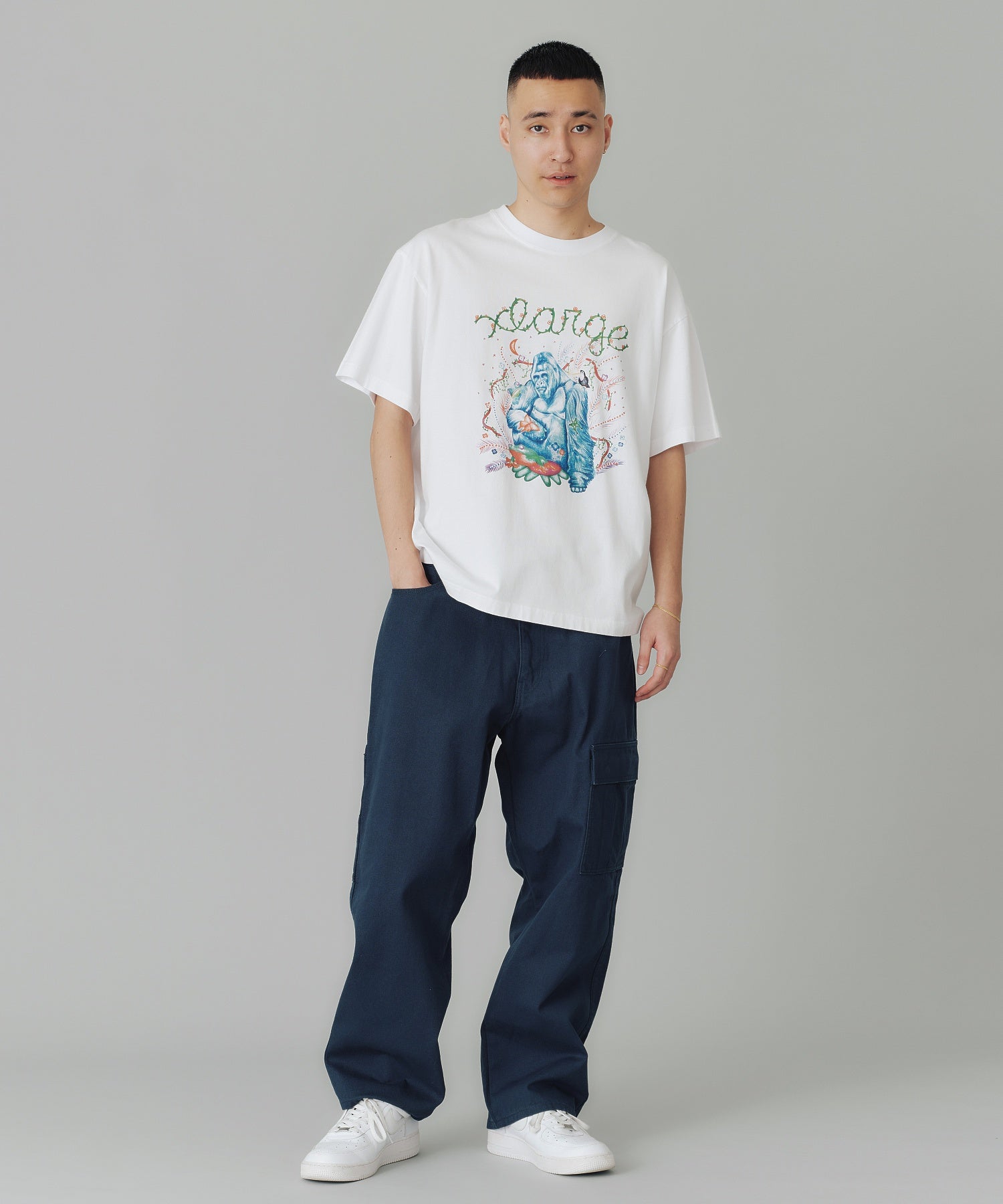 เสื้อยืดแขนสั้น Xlarge รุ่น FEEL NATURE S/S TEE