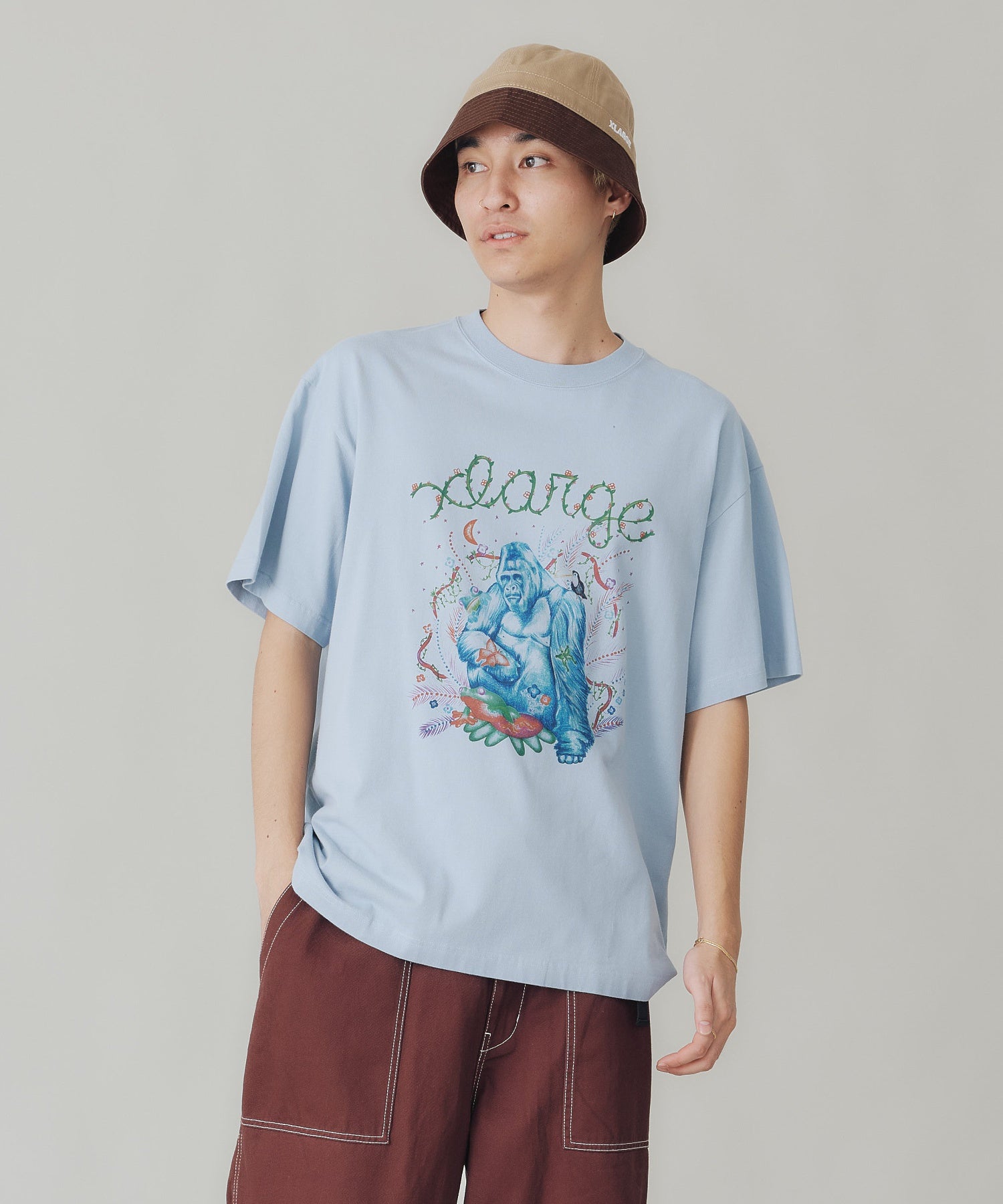 เสื้อยืดแขนสั้น Xlarge รุ่น FEEL NATURE S/S TEE