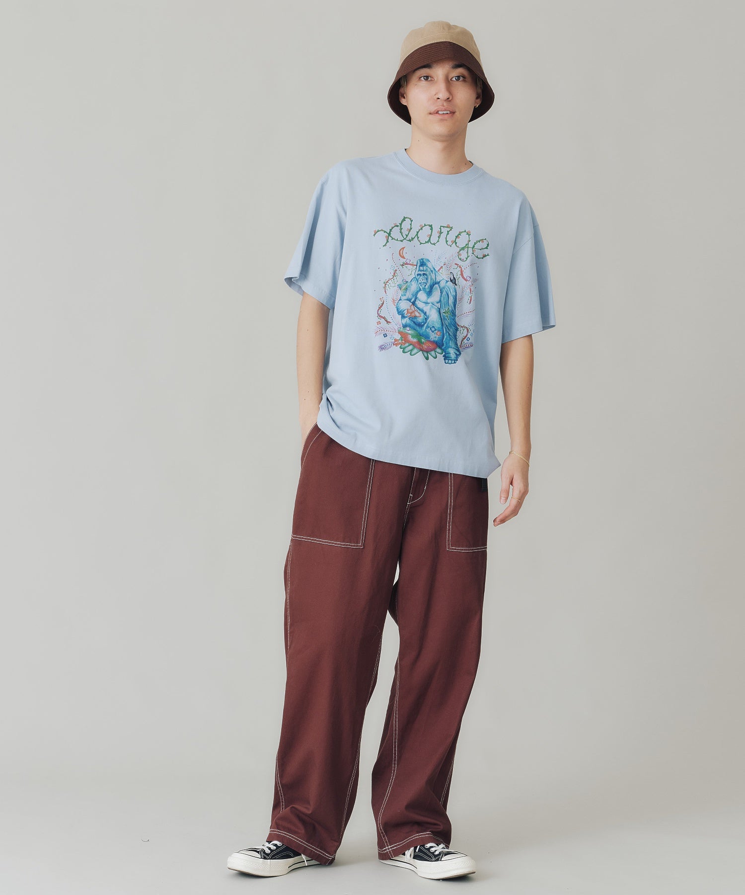 เสื้อยืดแขนสั้น Xlarge รุ่น FEEL NATURE S/S TEE