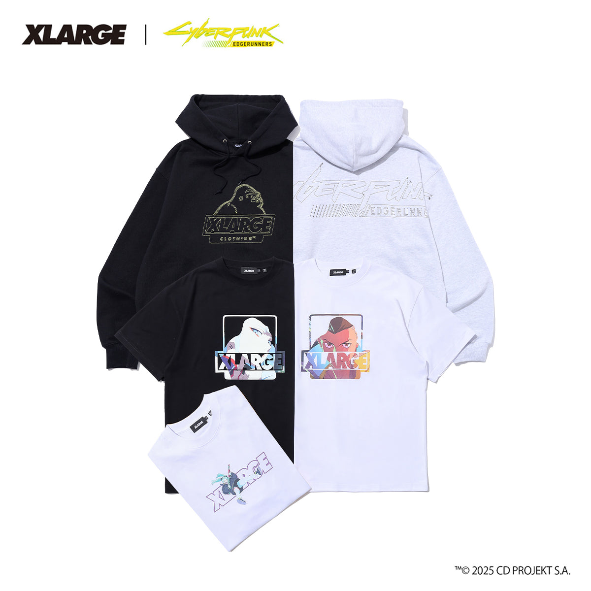 XLARGE × CYBERPUNK: EDGERUNNERS