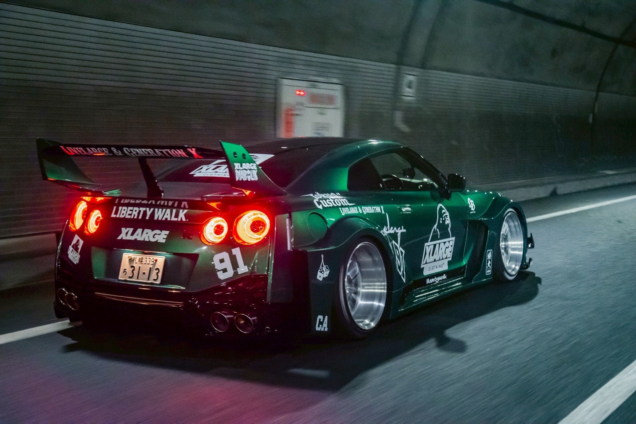 XLARGE x LIBERTY WALK