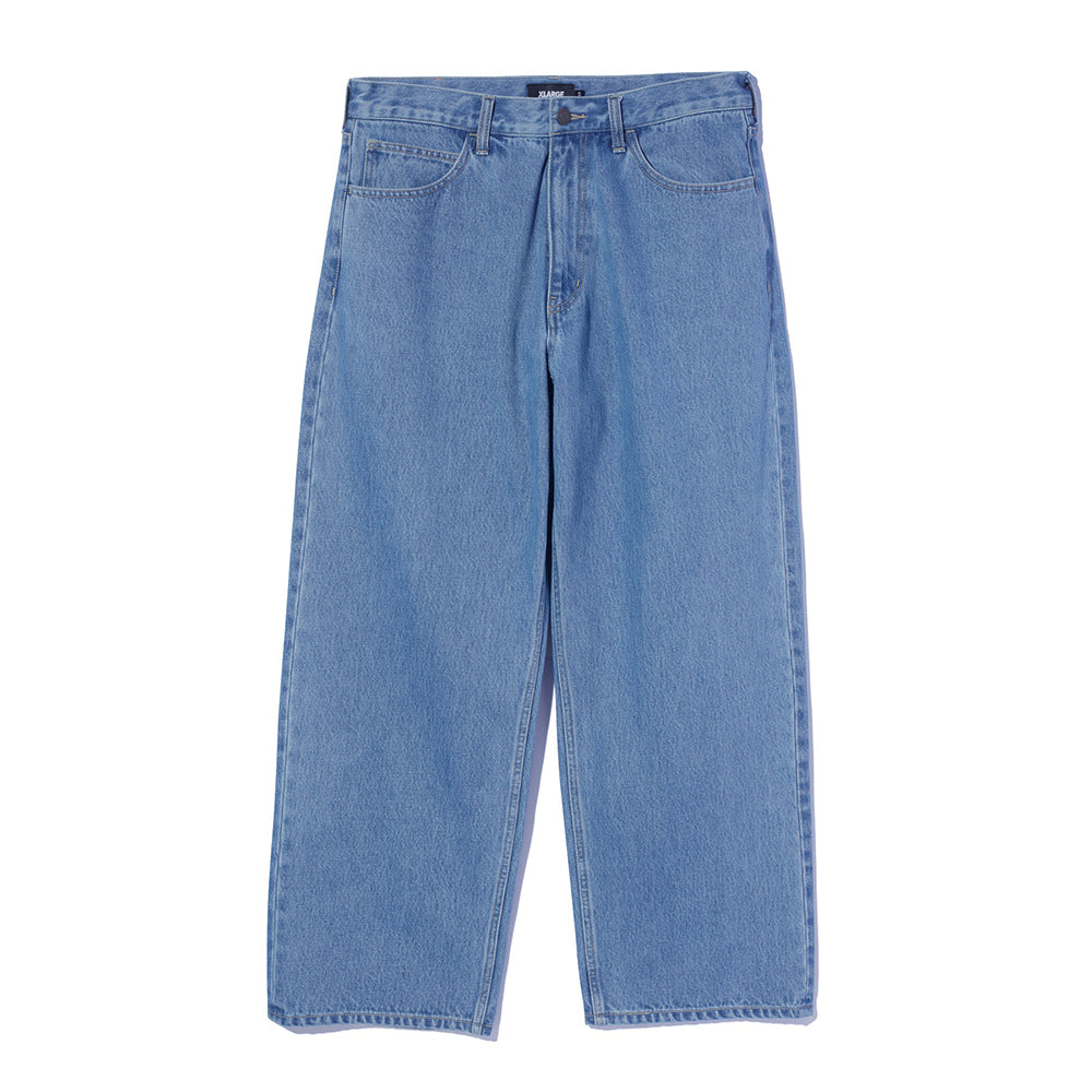 กางเกงยีนส์ผ้าเดนิม XLARGE รุ่น RAGE LOGO DENIM PANTS