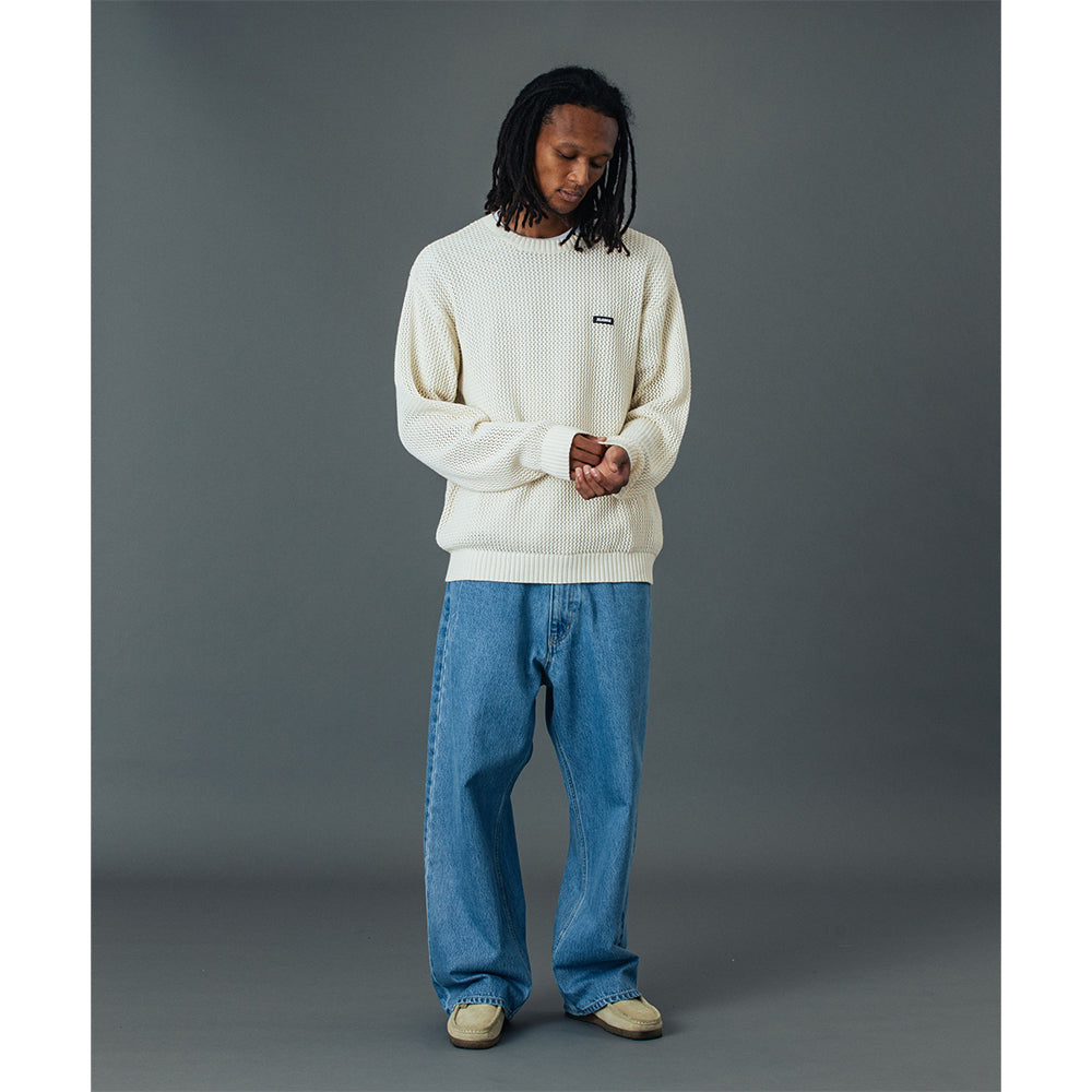 กางเกงยีนส์ผ้าเดนิม XLARGE รุ่น RAGE LOGO DENIM PANTS