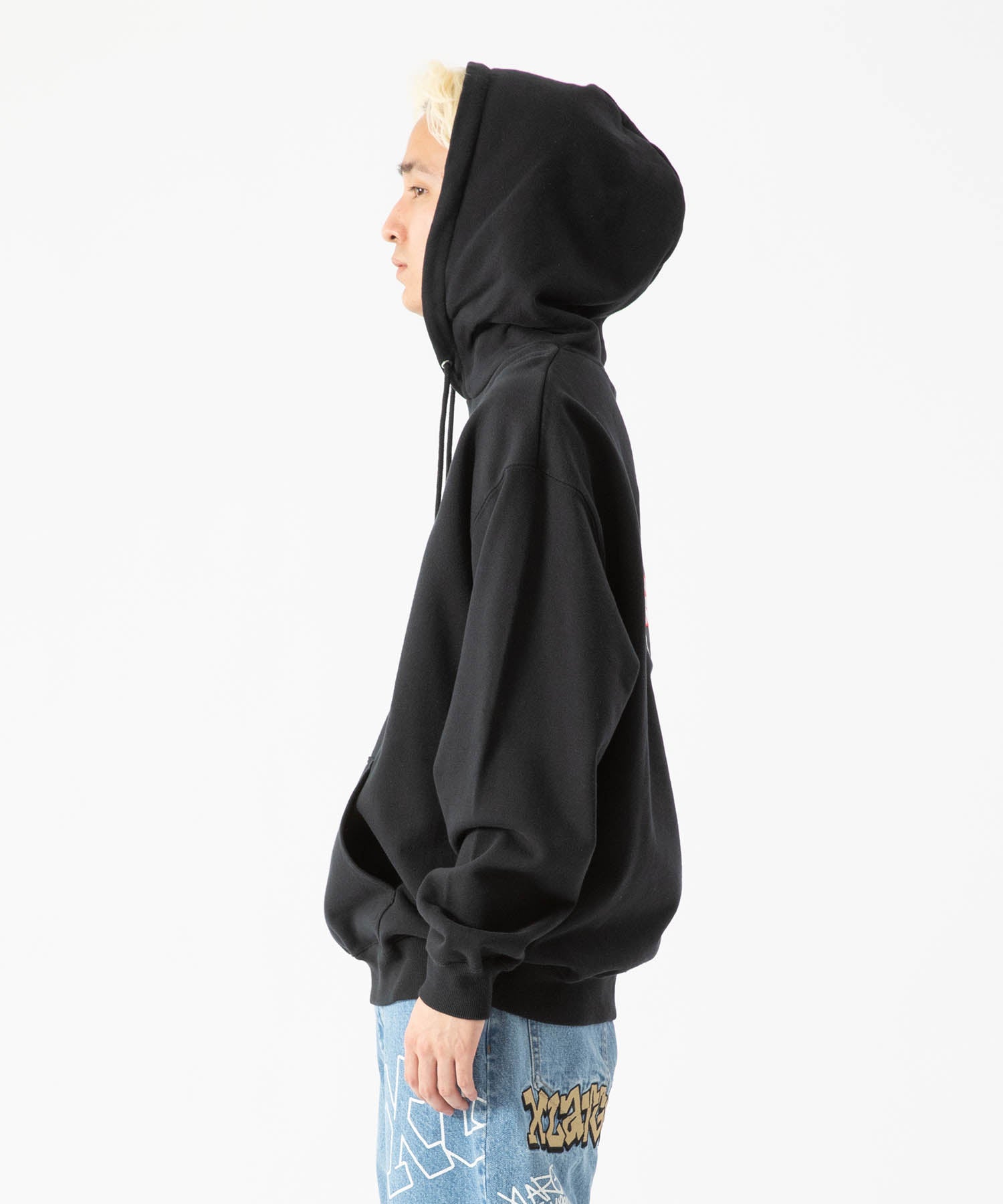 เสื้อฮู้ด XLARGE รุ่น SLANTED OG PULLOVER HOODED SWEATSHIRT