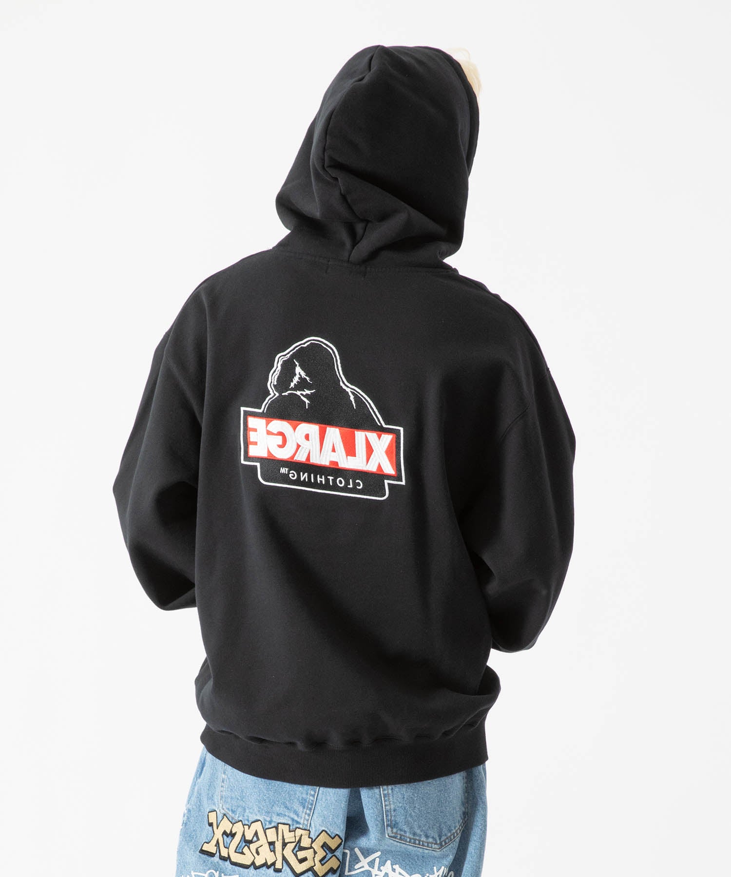 เสื้อฮู้ด XLARGE รุ่น SLANTED OG PULLOVER HOODED SWEATSHIRT