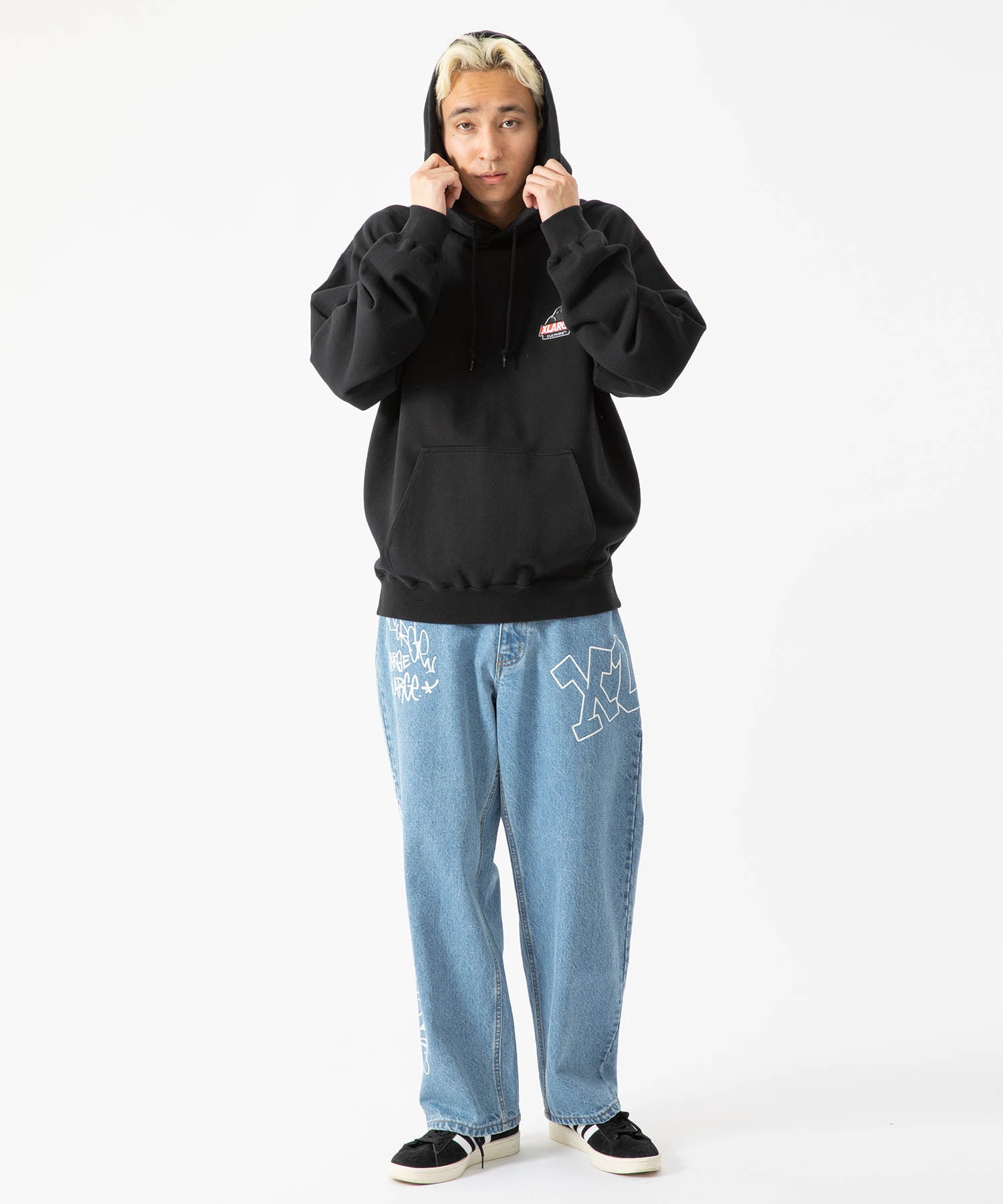 เสื้อฮู้ด XLARGE รุ่น SLANTED OG PULLOVER HOODED SWEATSHIRT