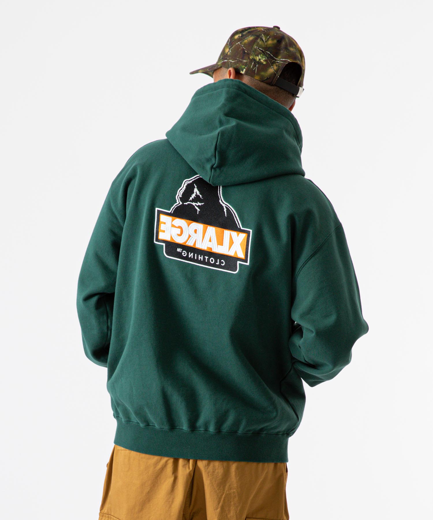 เสื้อฮู้ด XLARGE รุ่น SLANTED OG PULLOVER HOODED SWEATSHIRT