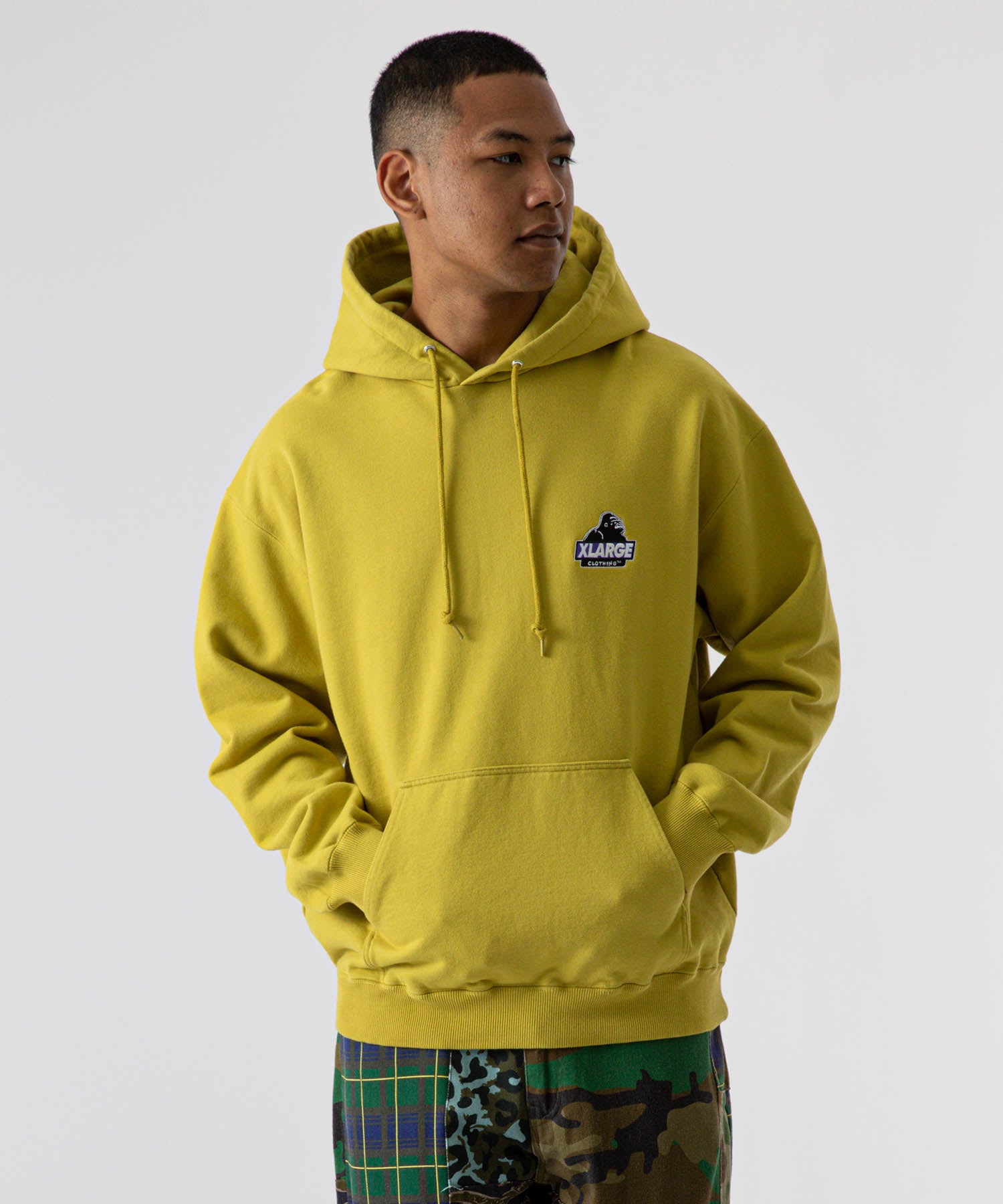 เสื้อฮู้ด XLARGE รุ่น SLANTED OG PULLOVER HOODED SWEATSHIRT