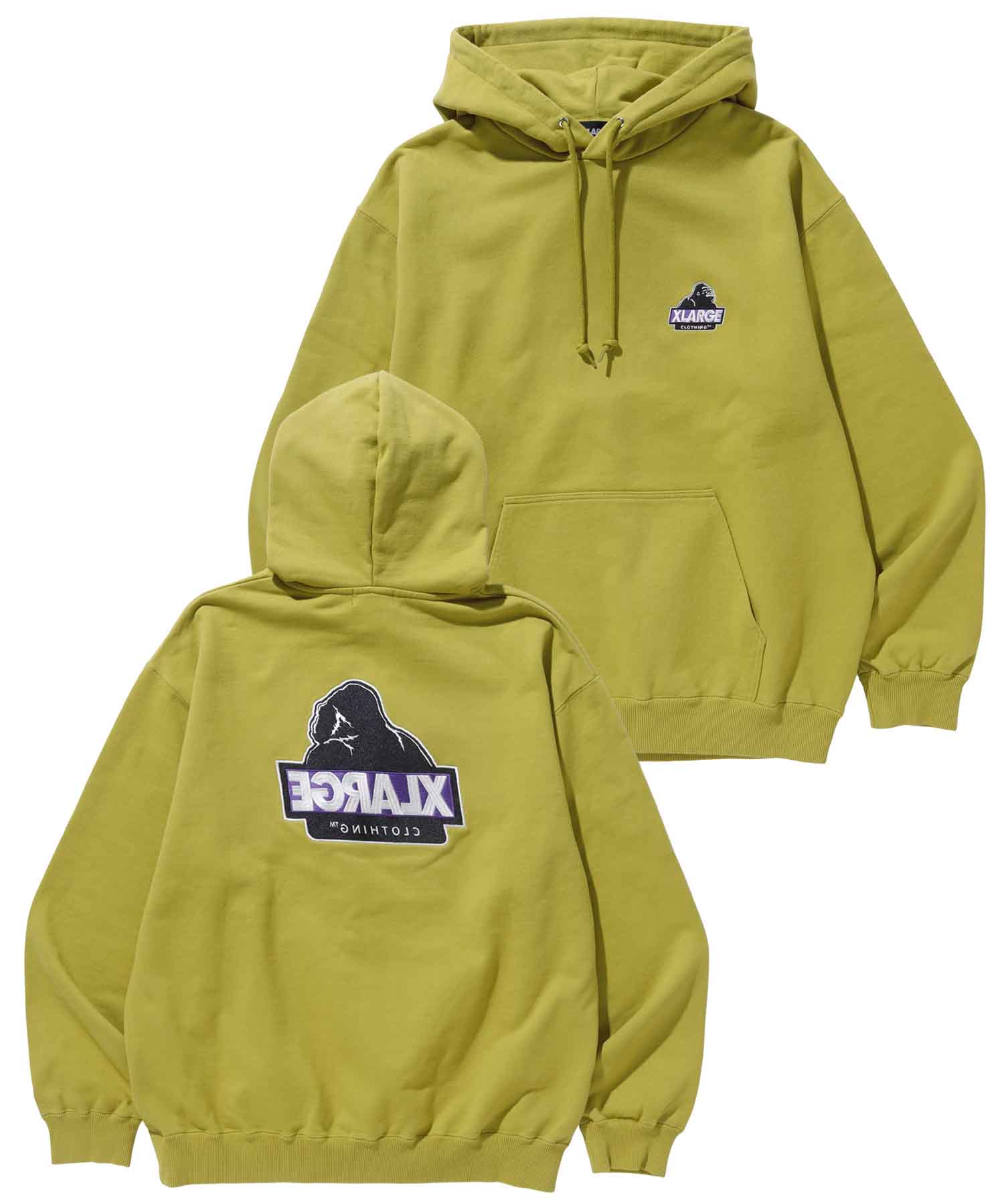 เสื้อฮู้ด XLARGE รุ่น SLANTED OG PULLOVER HOODED SWEATSHIRT