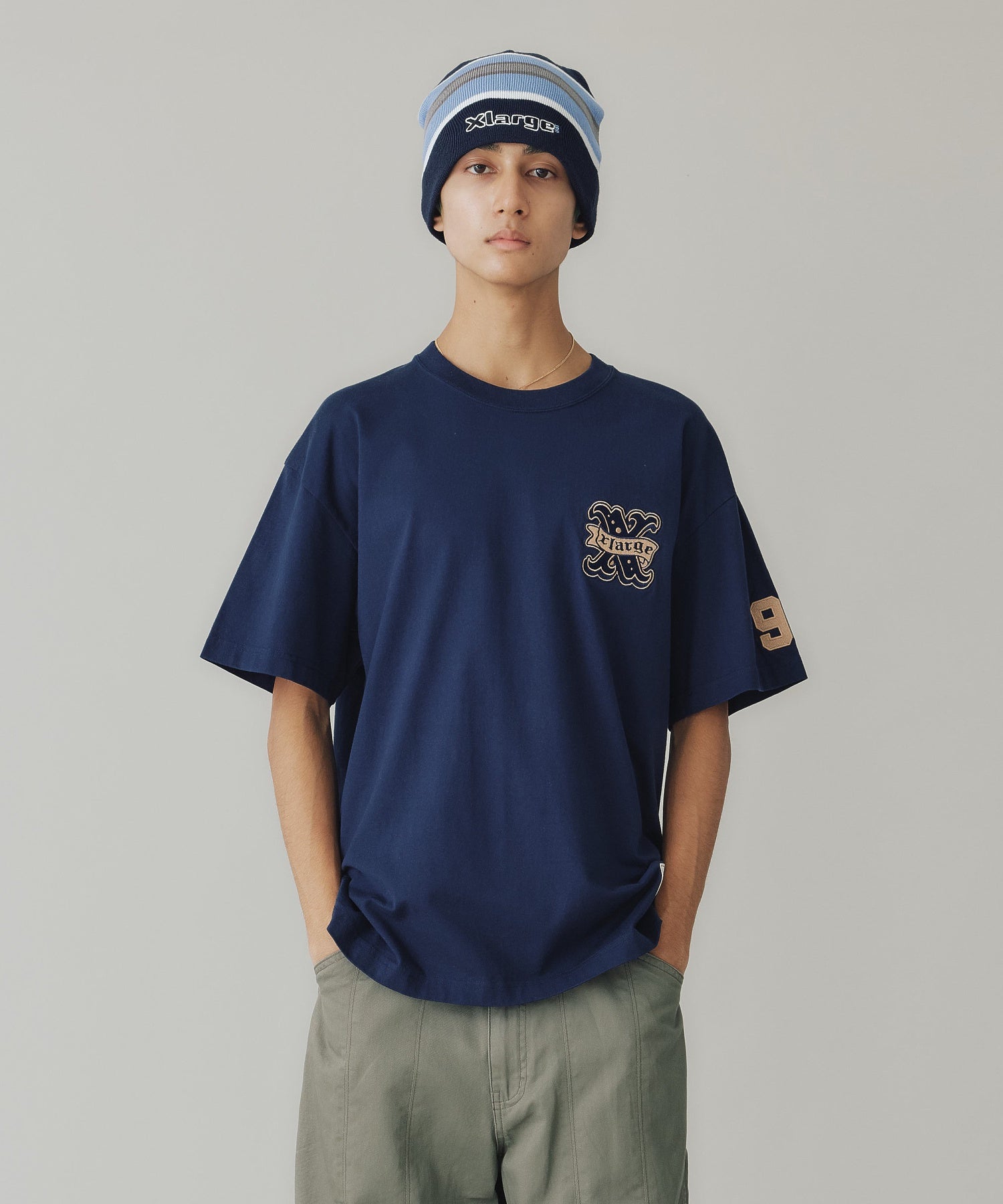 เสื้อยืดแขนสั้น Xlarge รุ่น XL BASEBALL S/S TEE