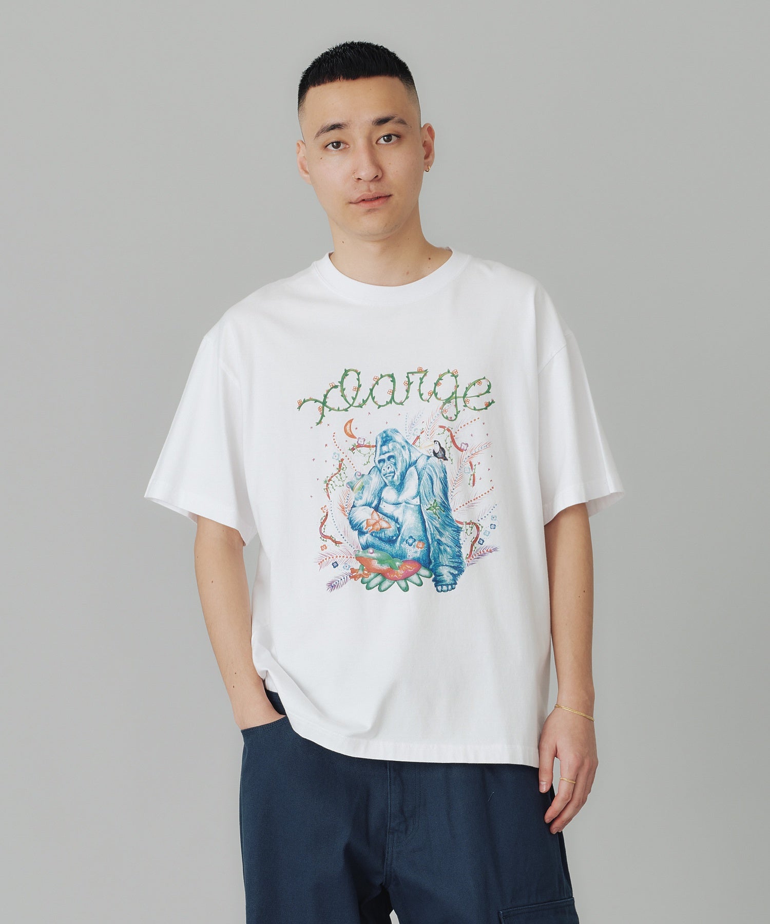 เสื้อยืดแขนสั้น Xlarge รุ่น FEEL NATURE S/S TEE