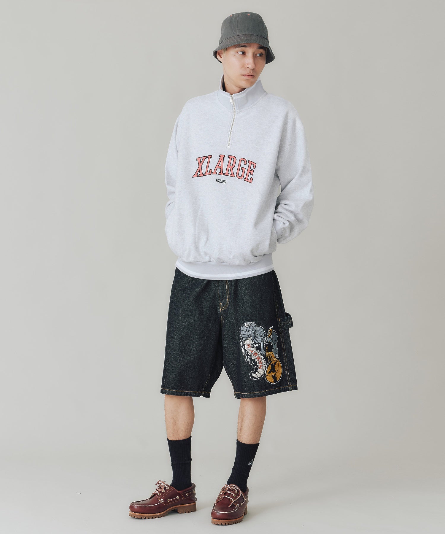 กางเกงยีนส์ขาสั้น Xlarge รุ่น ALIENS DENIM SHORTS