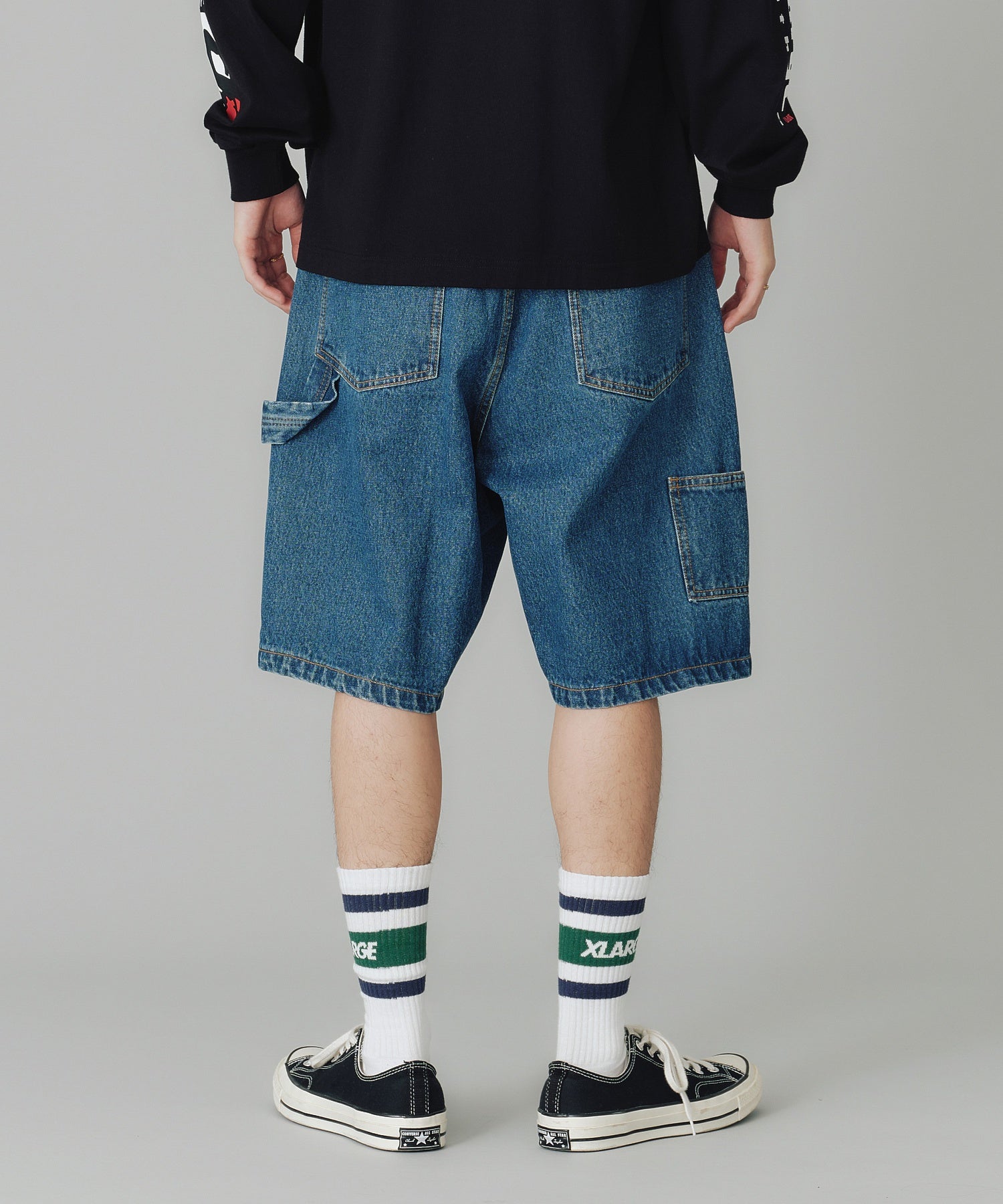 กางเกงยีนส์ขาสั้น Xlarge รุ่น ALIENS DENIM SHORTS