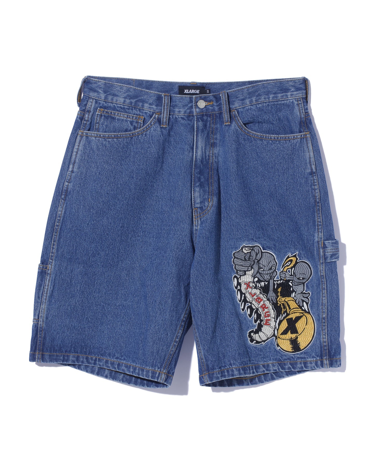 กางเกงยีนส์ขาสั้น Xlarge รุ่น ALIENS DENIM SHORTS