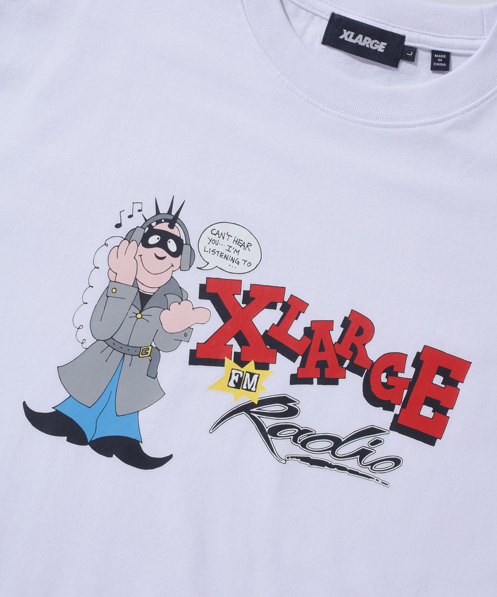 เสื้อยืดแขนสั้น XLARGE รุ่น XLARGE RADIO S/S TEE