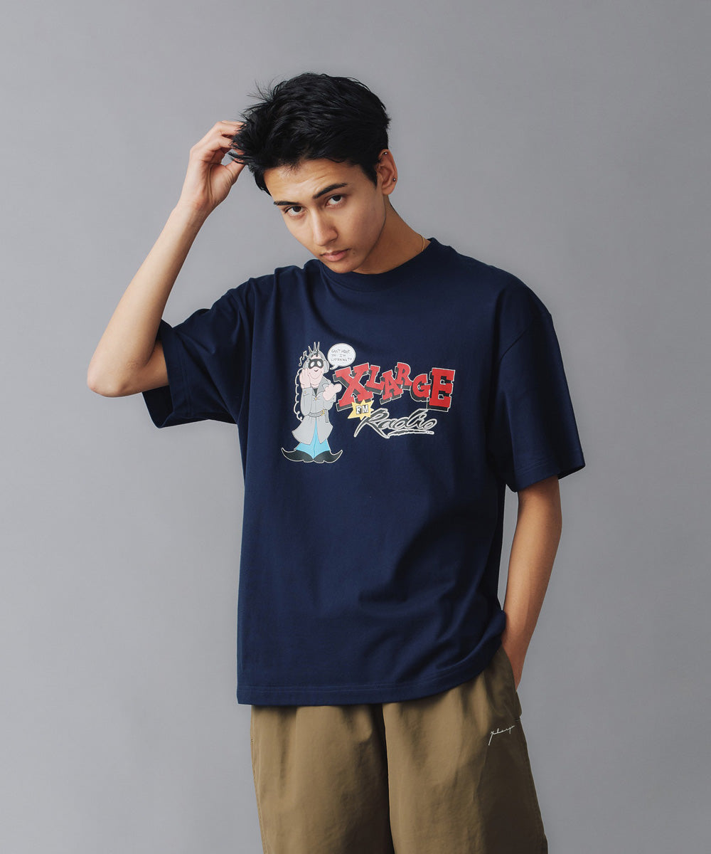 เสื้อยืดแขนสั้น XLARGE รุ่น XLARGE RADIO S/S TEE