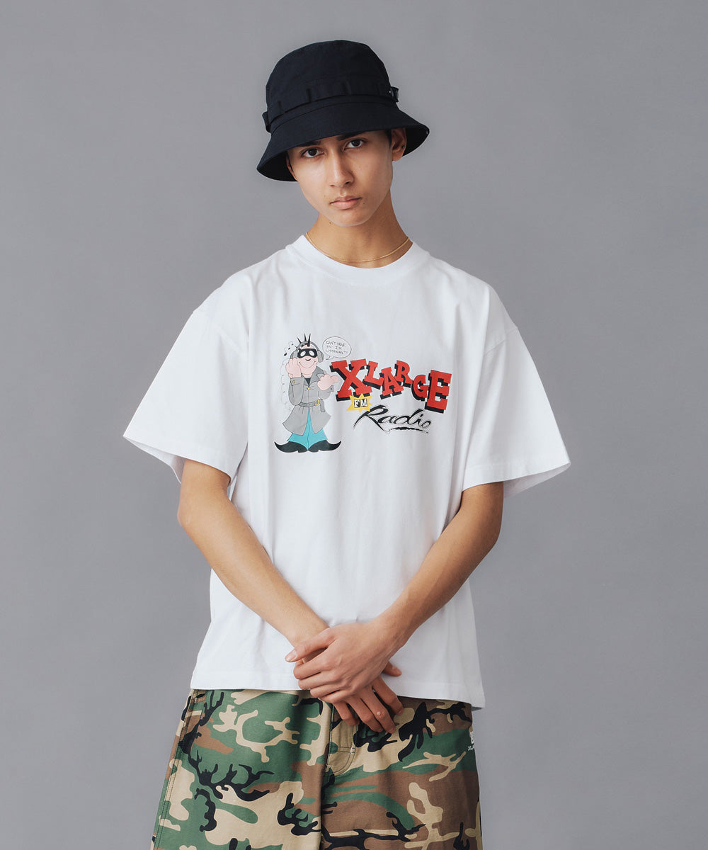 เสื้อยืดแขนสั้น XLARGE รุ่น XLARGE RADIO S/S TEE