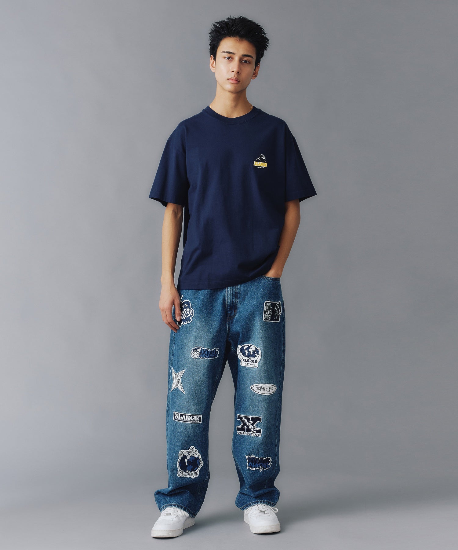 เสื้อยืดแขนสั้น Xlarge รุ่น SLANTED OG S/S TEE