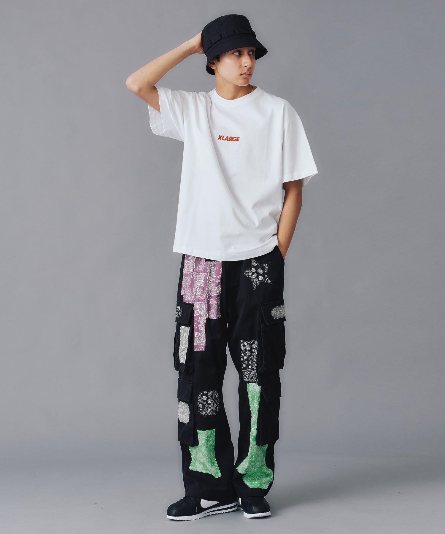 เสื้อยืดแขนสั้น XLARGE รุ่น STANDARD LOGO S/S TEE