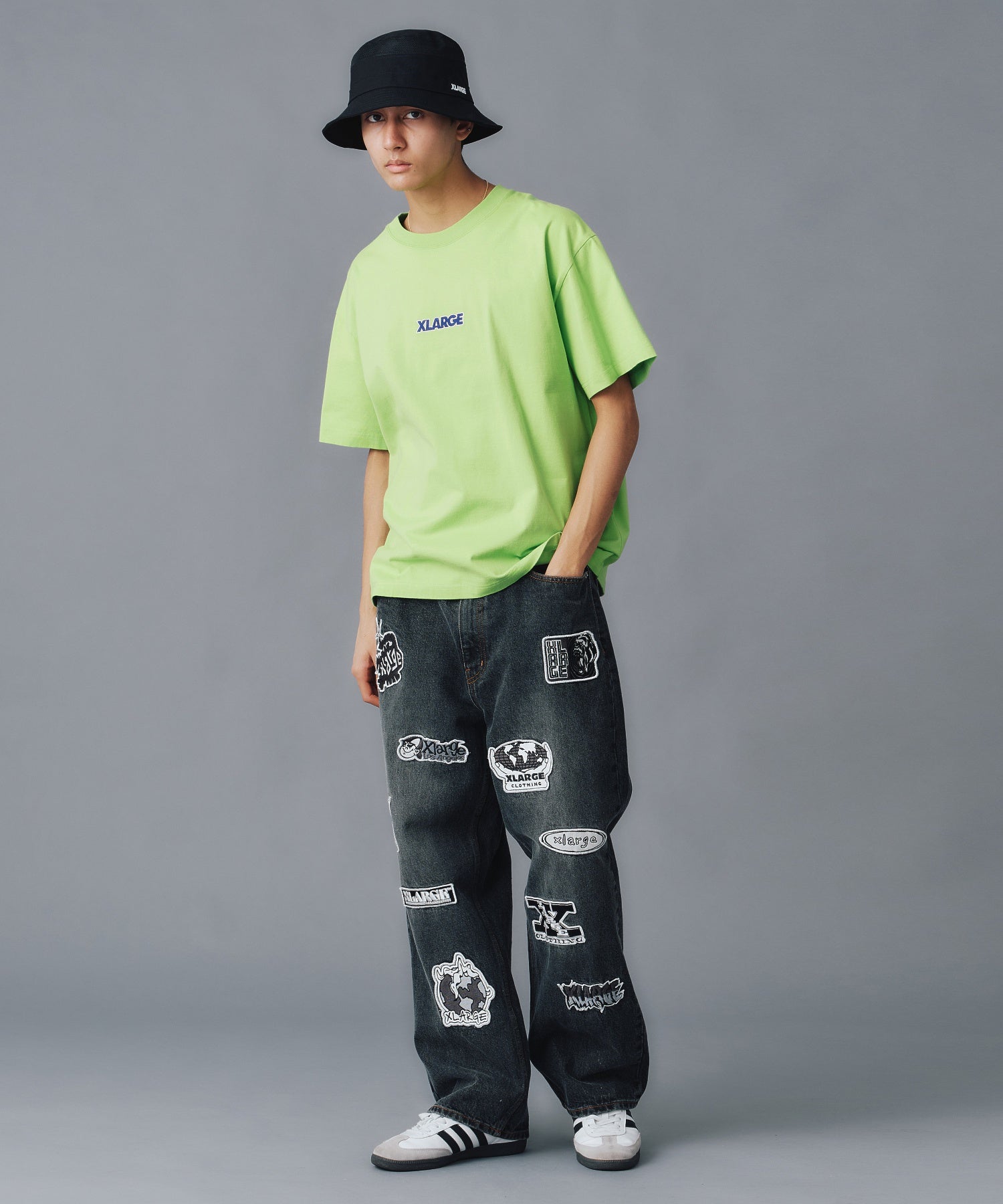 เสื้อยืดแขนสั้น XLARGE รุ่น STANDARD LOGO S/S TEE
