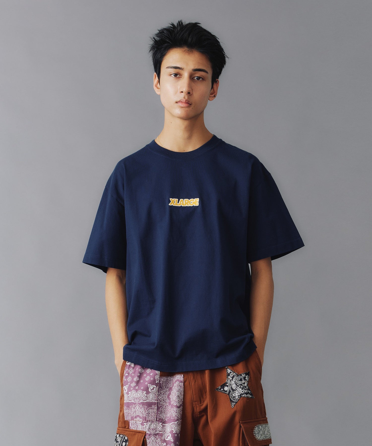 เสื้อยืดแขนสั้น XLARGE รุ่น STANDARD LOGO S/S TEE