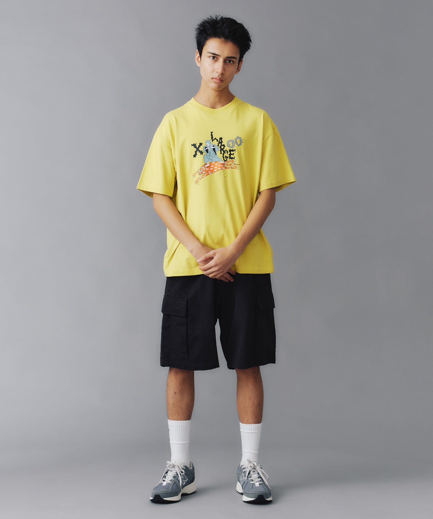 เสื้อยืดแขนสั้น XLARGE รุ่น CAT SUMMON S/S TEE