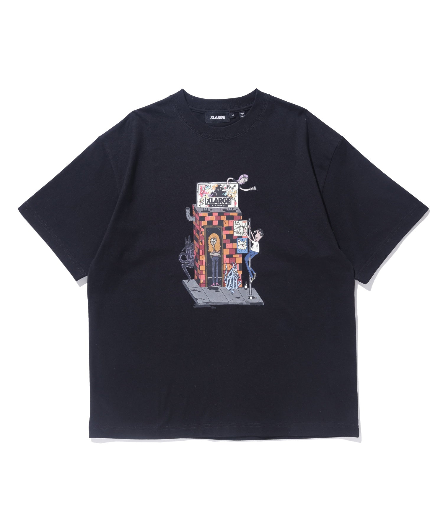เสื้อยืดแขนสั้น XLARGE รุ่น SCRAWL S/S TEE