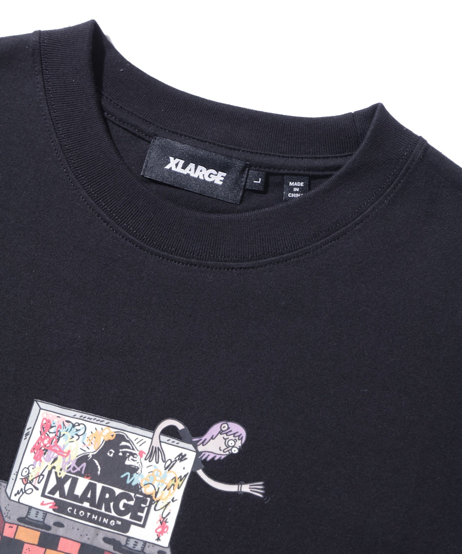 เสื้อยืดแขนสั้น XLARGE รุ่น SCRAWL S/S TEE