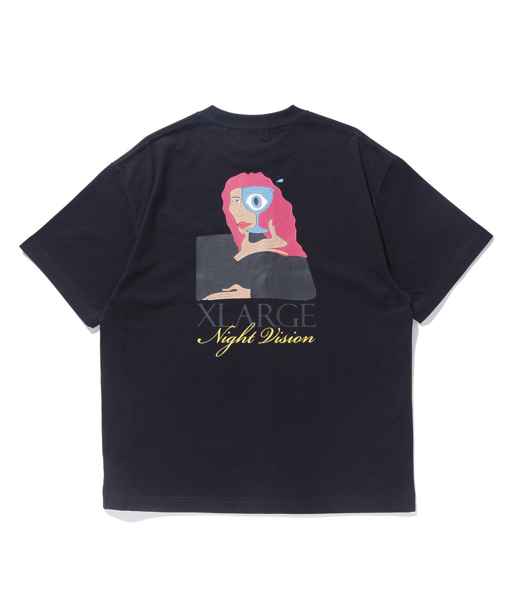 เสื้อยืดแขนสั้น XLARGE รุ่น NIGHT VISION S/S TEE