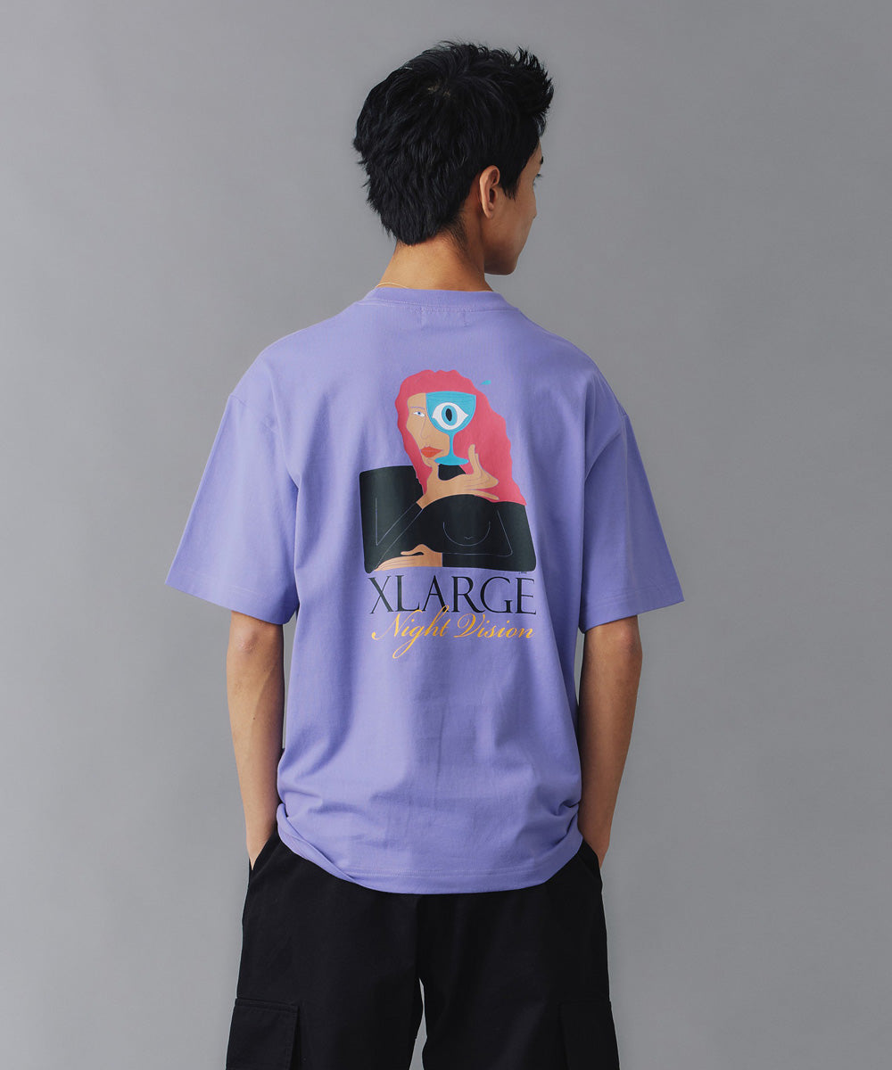 เสื้อยืดแขนสั้น XLARGE รุ่น NIGHT VISION S/S TEE