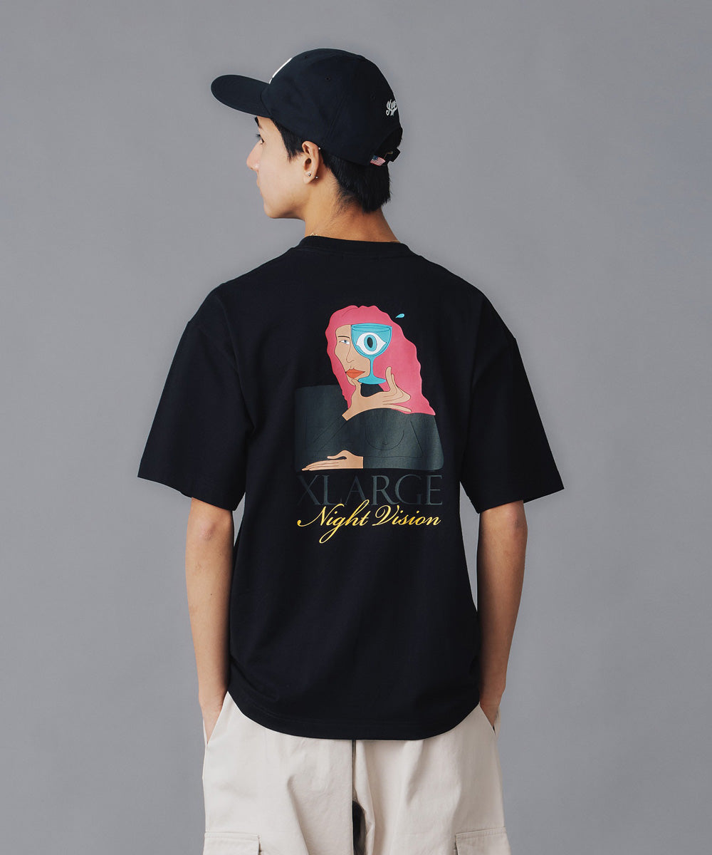 เสื้อยืดแขนสั้น XLARGE รุ่น NIGHT VISION S/S TEE