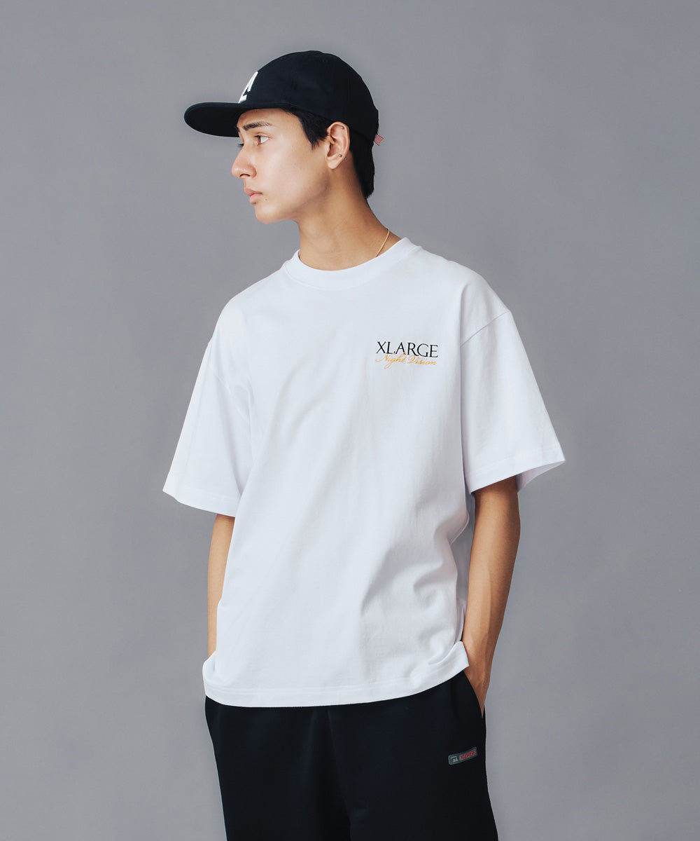 เสื้อยืดแขนสั้น XLARGE รุ่น NIGHT VISION S/S TEE