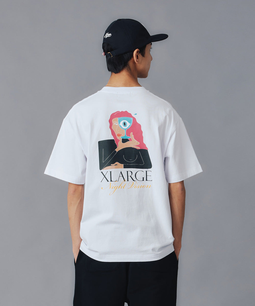 เสื้อยืดแขนสั้น XLARGE รุ่น NIGHT VISION S/S TEE