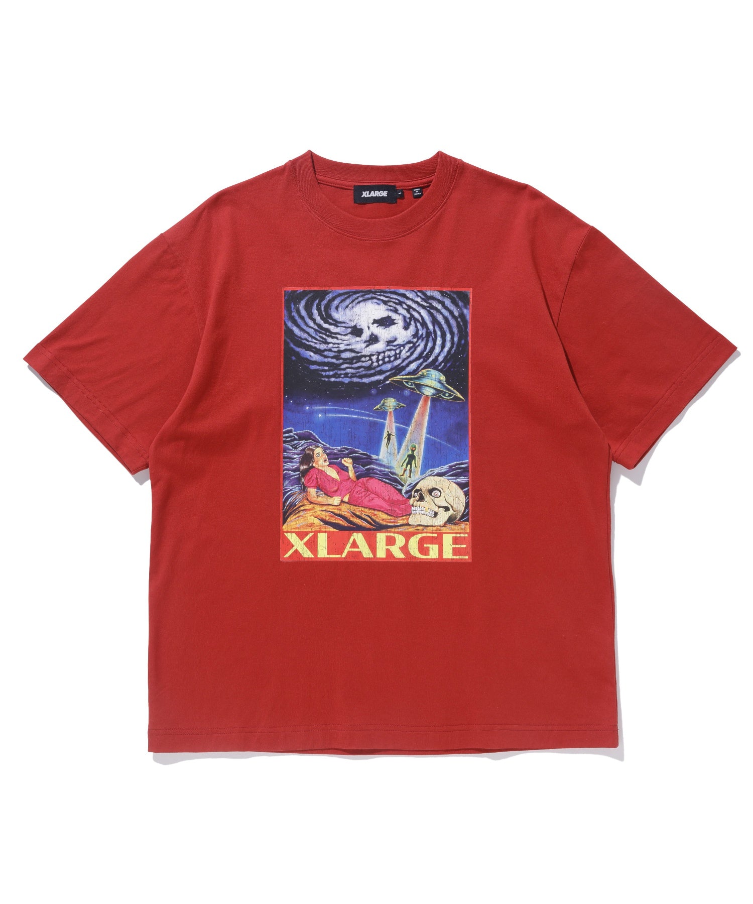 เสื้อยืดแขนสั้น XLARGE รุ่น BEWARE OF ALIEN S/S TEE