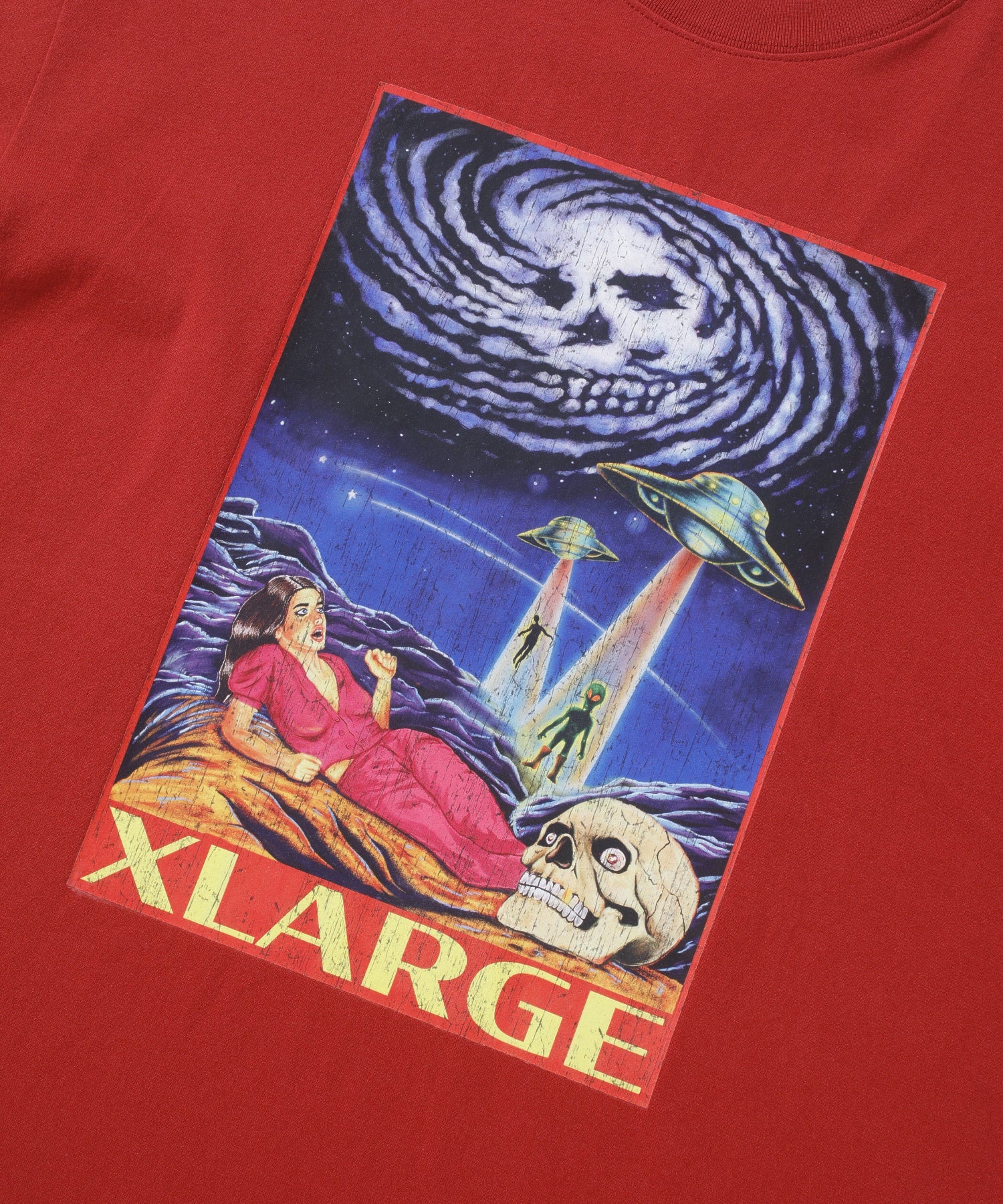 เสื้อยืดแขนสั้น XLARGE รุ่น BEWARE OF ALIEN S/S TEE
