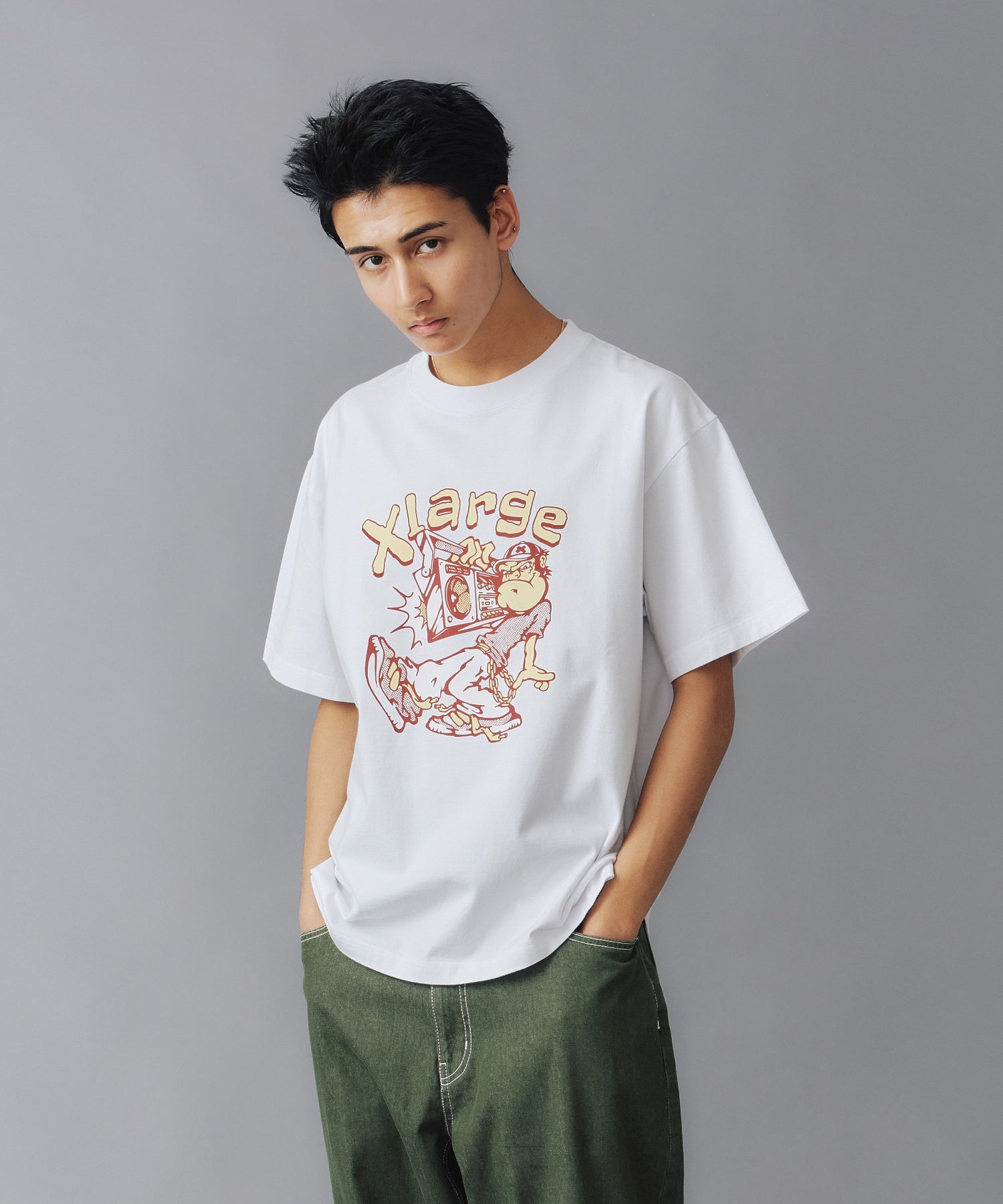 เสื้อยืดแขนสั้น XLARGE รุ่น PUT SOUND TO THE CITY S/S TEE
