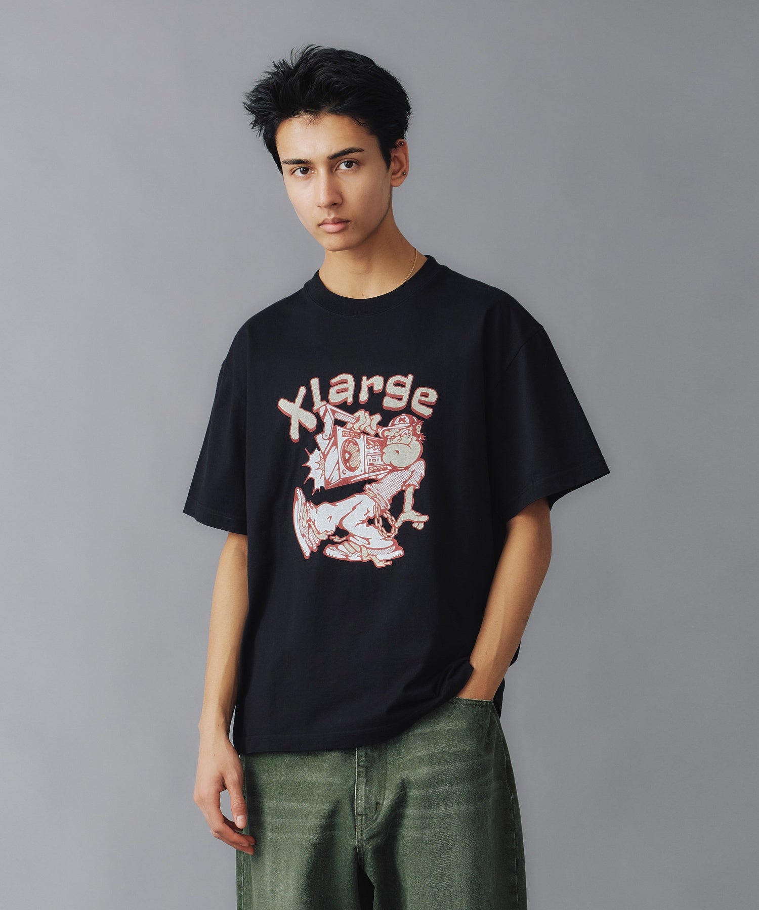 เสื้อยืดแขนสั้น XLARGE รุ่น PUT SOUND TO THE CITY S/S TEE