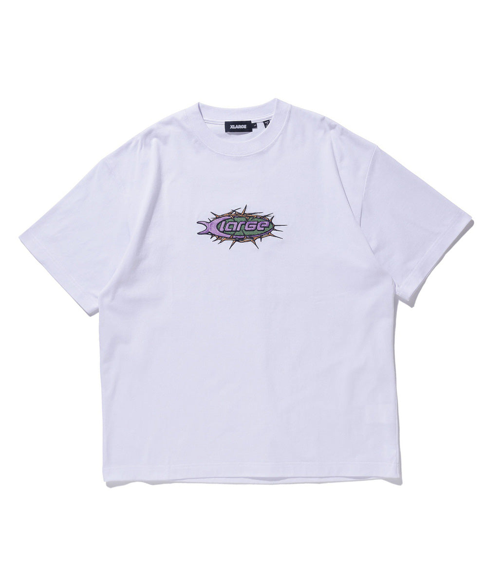 เสื้อยืดแขนสั้น XLARGE รุ่น BARBED WIRE LOGO S/S TEE
