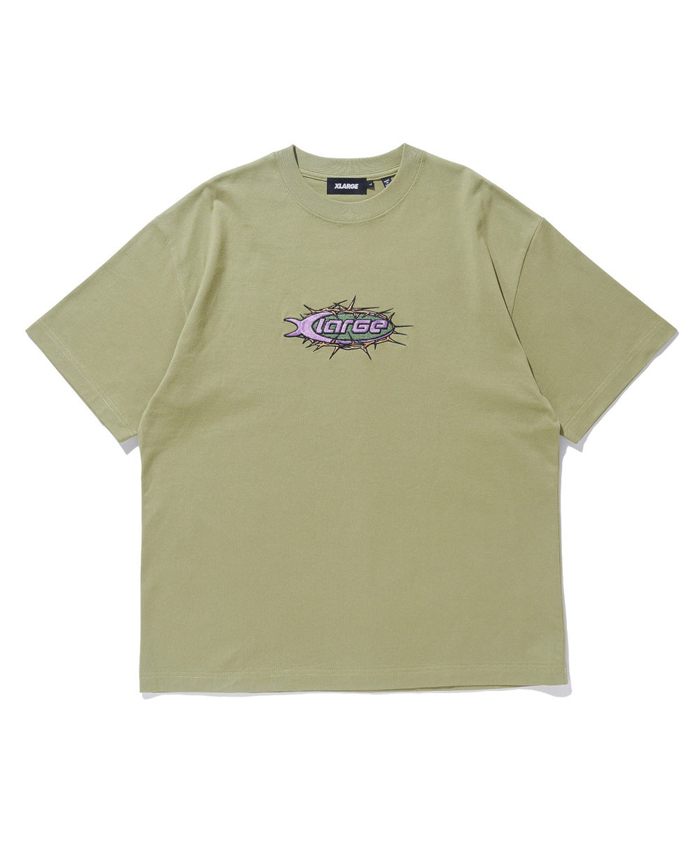 เสื้อยืดแขนสั้น XLARGE รุ่น BARBED WIRE LOGO S/S TEE