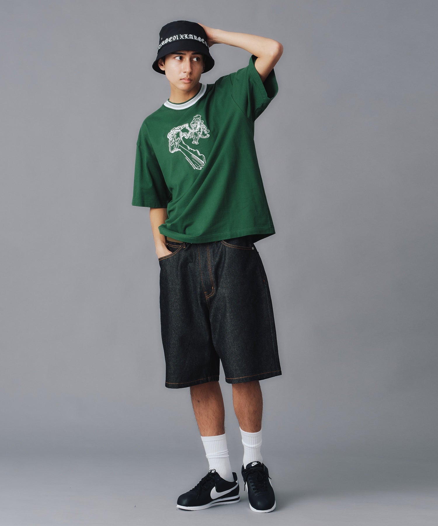 เสื้อยืดแขนสั้น XLARGE รุ่น THUG LIFE S/S TEE