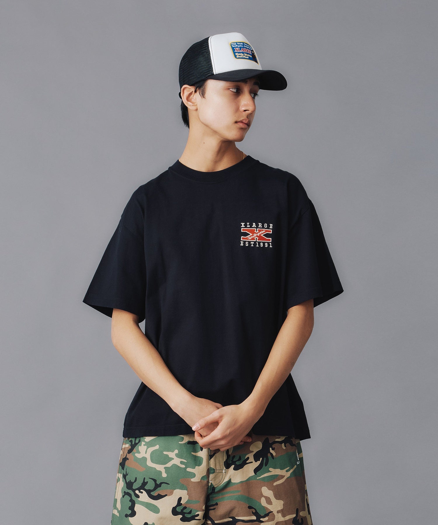 เสื้อยืดแขนสั้น XLARGE รุ่น X LOGO S/S TEE