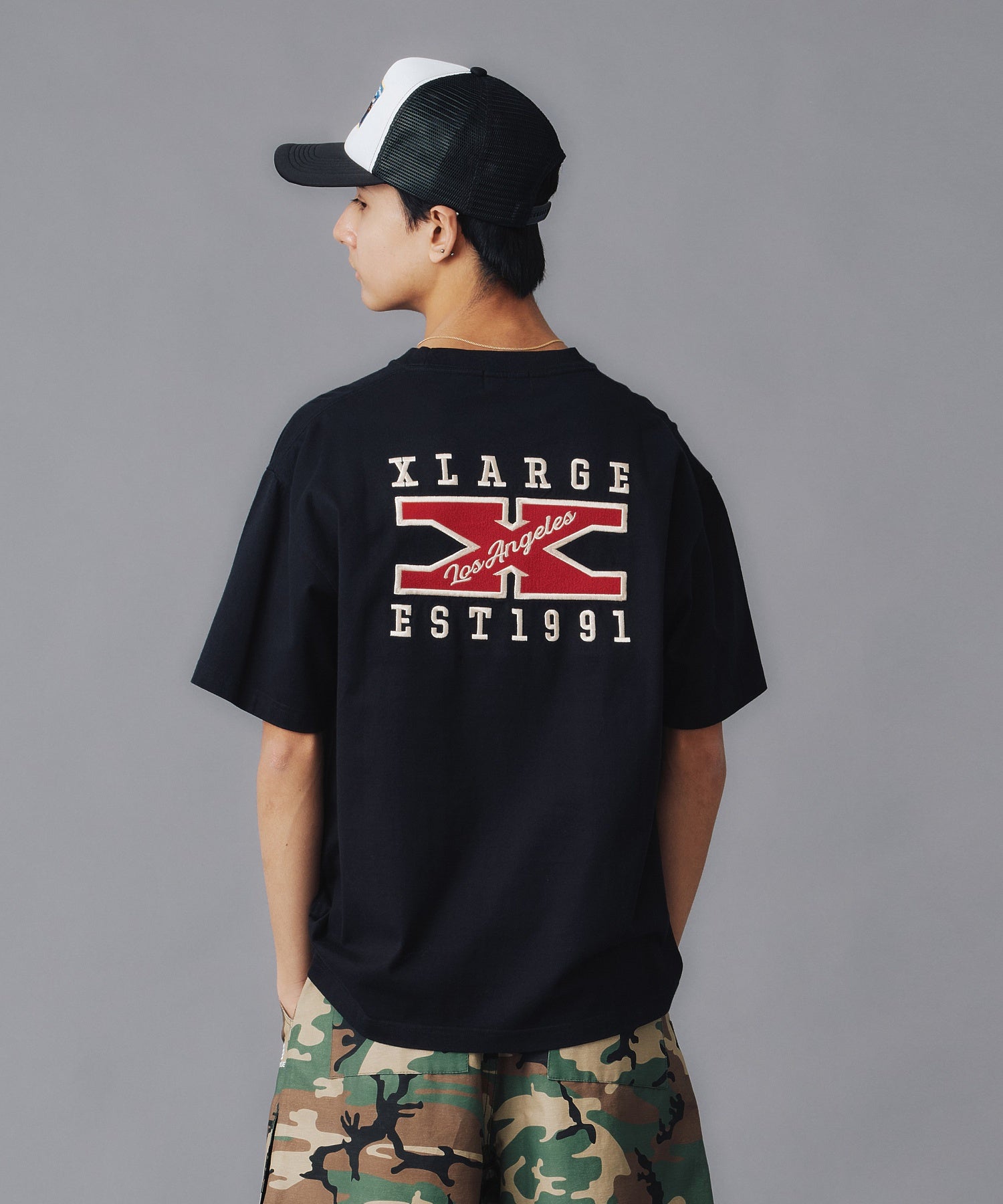 เสื้อยืดแขนสั้น XLARGE รุ่น X LOGO S/S TEE