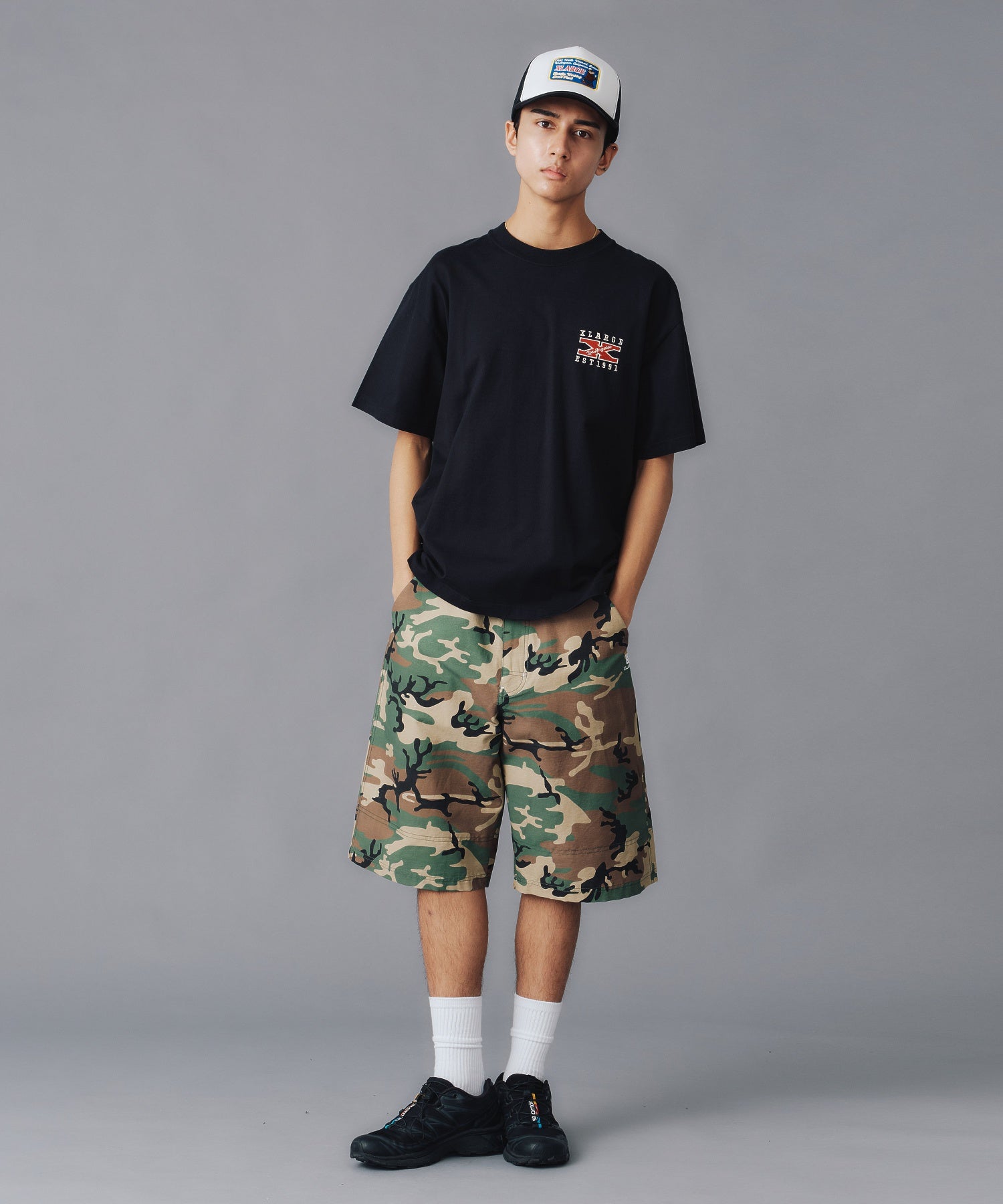 เสื้อยืดแขนสั้น XLARGE รุ่น X LOGO S/S TEE