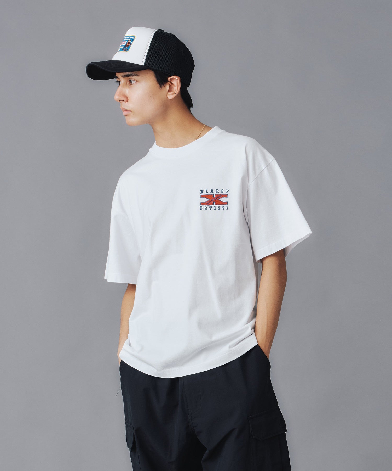 เสื้อยืดแขนสั้น XLARGE รุ่น X LOGO S/S TEE