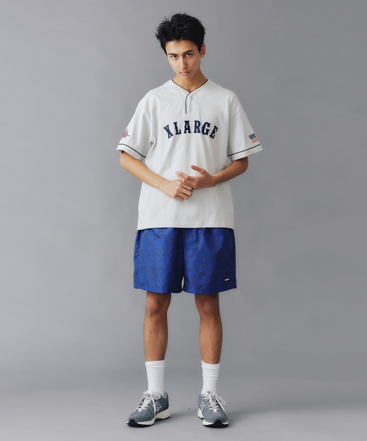 เสื้อยืดแขนสั้น XLARGE รุ่น BASEBALL S/S TEE