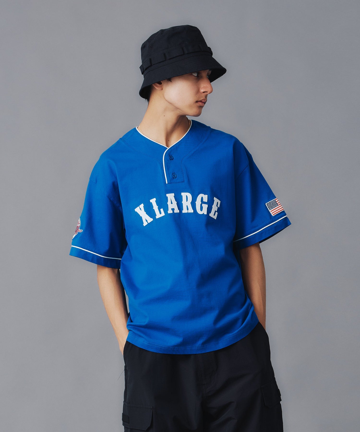 เสื้อยืดแขนสั้น XLARGE รุ่น BASEBALL S/S TEE