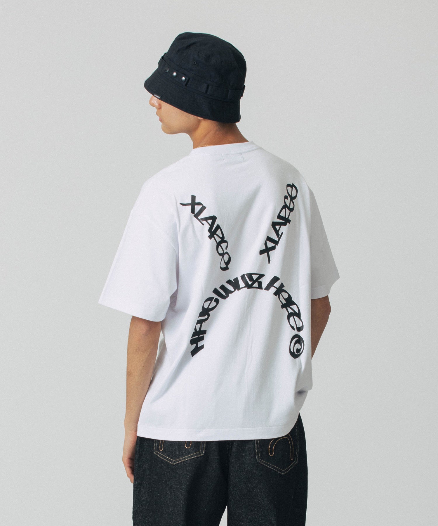 เสื้อยืดแขนสั้น XLARGE รุ่น XLARGE X MQ WAS HERE S/S TEE