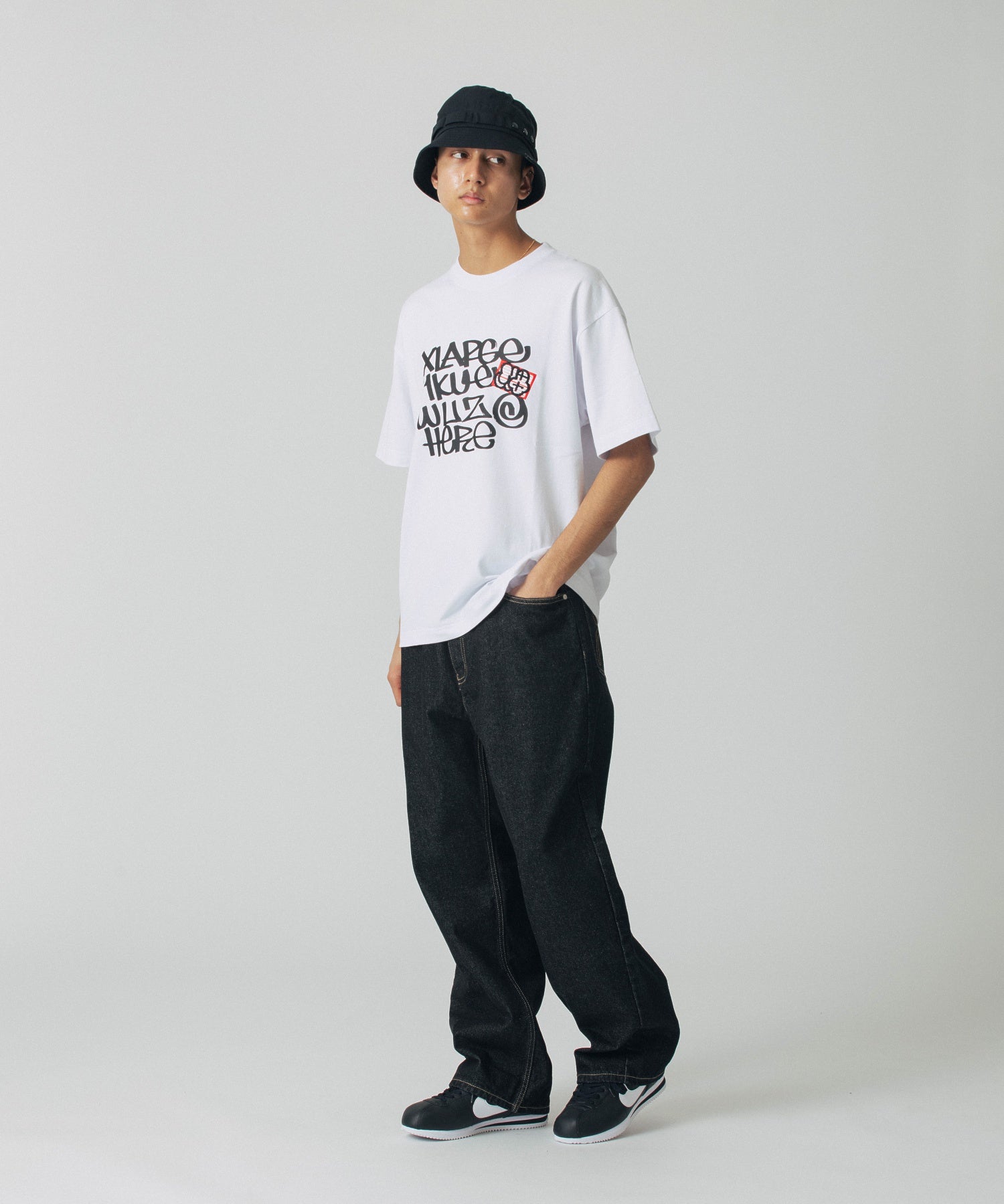 เสื้อยืดแขนสั้น XLARGE รุ่น XLARGE X MQ WAS HERE S/S TEE