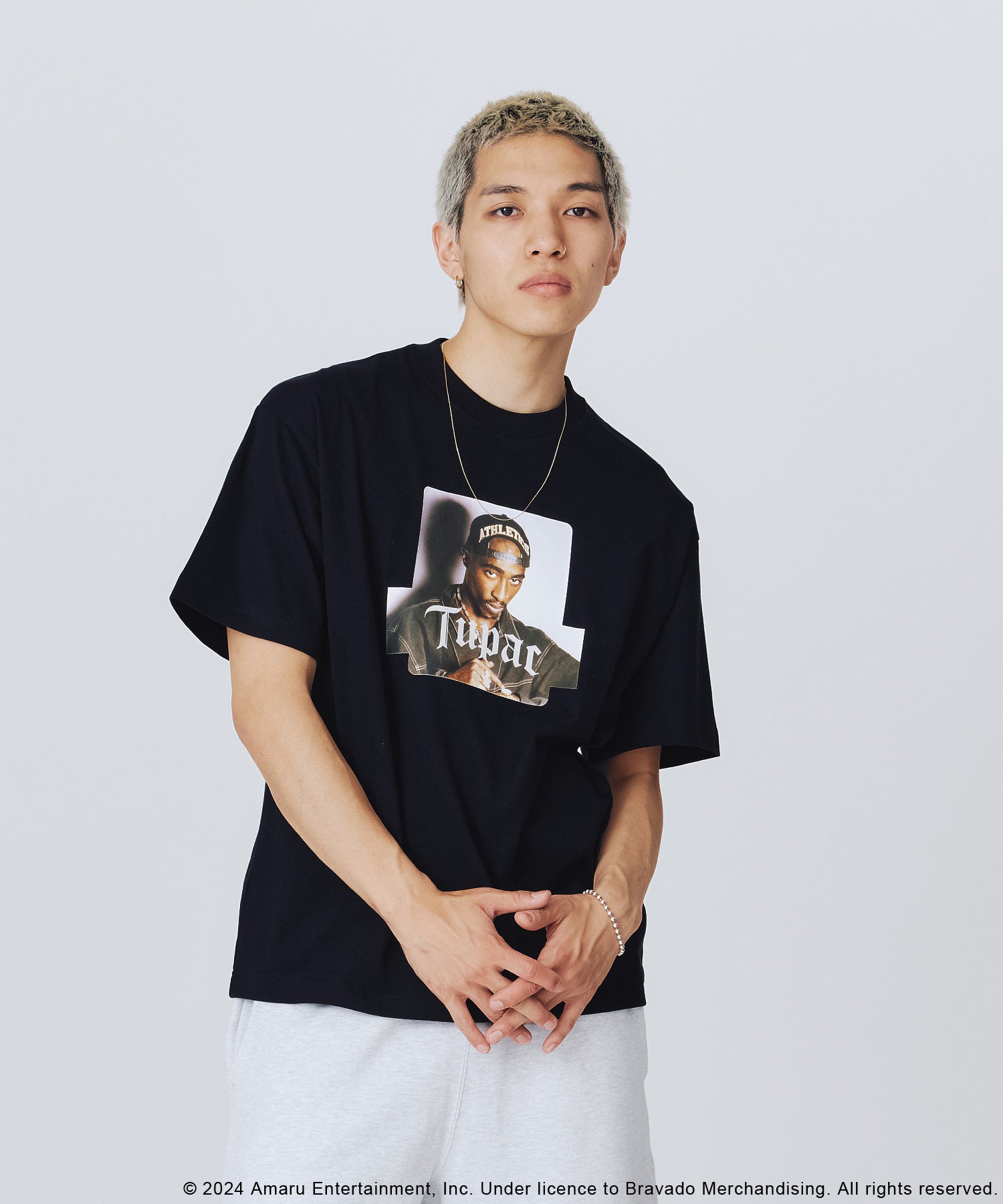 เสื้อยืดแขนสั้น XLARGE รุ่น XLARGEXTUPAC BOX LOGO S/S TEE
