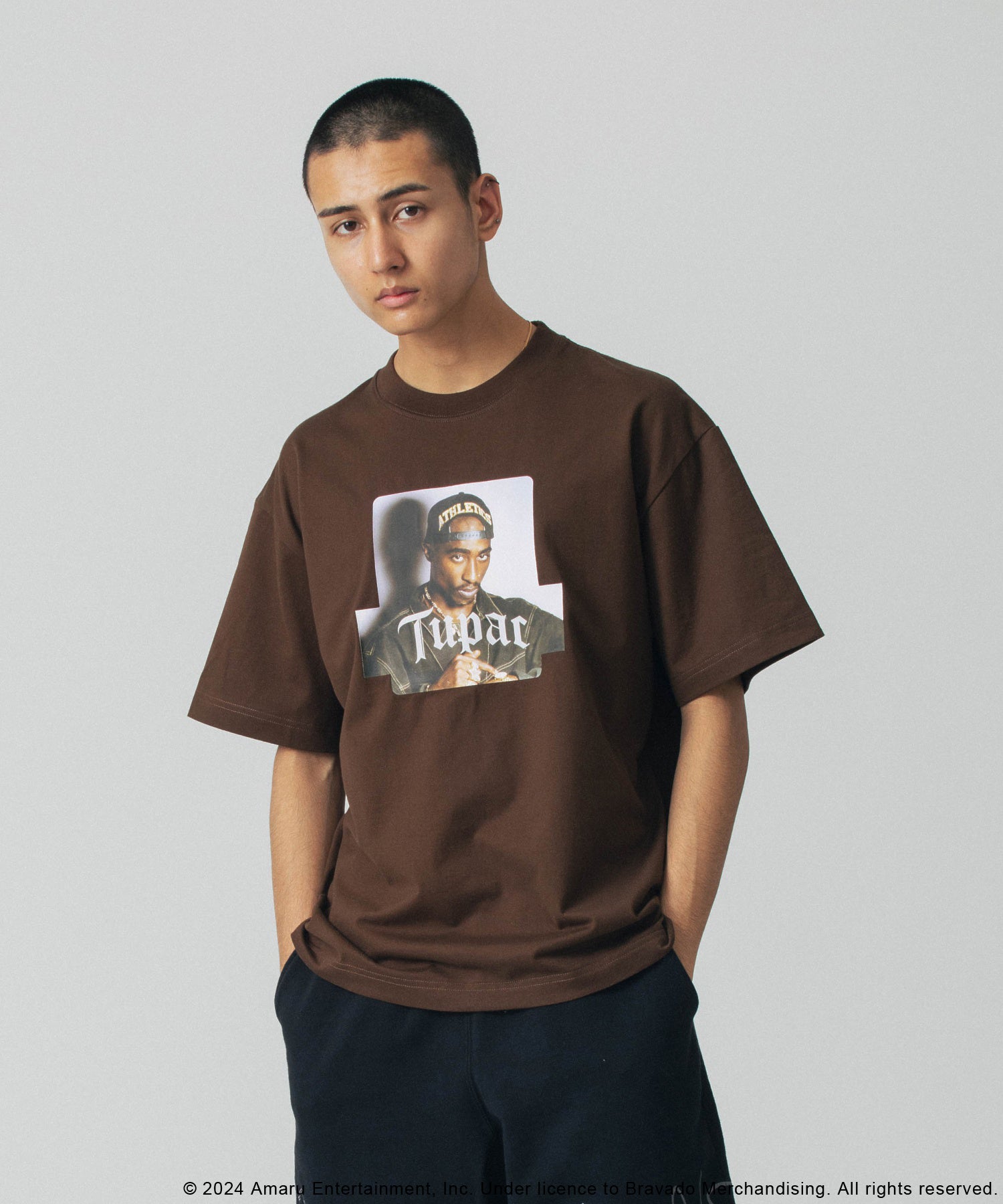 เสื้อยืดแขนสั้น XLARGE รุ่น XLARGEXTUPAC BOX LOGO S/S TEE
